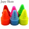 Japy Skate Round Delik Wind Anti-Wind Slalom Cones Marker Paten Markası Bardakları Rüzgar Paten Paten Kazık Kupası paten Tost