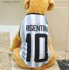 Abbigliamento per cani Dogs Dogs Abbigliamento Dog Basket Basket Basket Jersey Fresco Abiti da gatto da pet traspirante cucciolo di abbigliamento sportivo Summer Fashion Cotton Lakers 6xl A84 L46