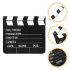 Movie Clapboard Wood Clapperboard Prop for Stage Plays Photo Booth Prop Movie Theme Party