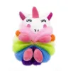 Sirène Unicorn Sponge Bath Ball Bouche Rub Baignoire Douche de bain Body Body Pot Sponge Couleur Couleur de massage durable Brosse de massage pour les outils pour enfants