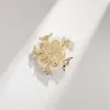 Ailonmei Floral Series Brooch Jewelry for Women's Fashion, Suradized Clothing Brooch and Pin de Noël Cadeaux