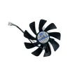 냉각 팬 4Pin 95mm CF1010U12S XY-D10015SH DC12V 0.55A MSI GTX 1650 GTX 1660 TI AERO ITX 6G OC GPU FAN 용 그래픽 팬