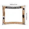 Frames 2 stks pvc gelukkige jaar po booth frame opblaasbare feest selfie rekwisieten