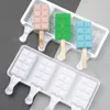 Meibum popsicle mögel silikon glass mögel is kub magasin hemlagad frys fruktjuice popsicle sommar kall dryck gör verktyg