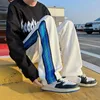 Men's Pants Trousers Sport Straight Male Sweat Athletic Sweatpants For Men Cotton Wide Leg Track Stylish Korean Style Items In Y2k