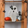 Gobelin macrame tkany Halloween White Ghost Wiszący Ozdoba do dekoracji festiwalu Układ sceny wisząca