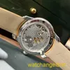 Swiss AP Wrist Watch Millennium 77247BC ZZ A813CR.01 Manuell mekanisk 18K Platinum Diamond Luxury Womens Watch