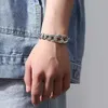 Jewelry Mens Six Character Bracelet Chain