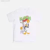 Kith Co markowe melodie Kithjam Vintage TEE Rabbit i Daffy Duck T-shirt