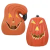 Titulares de vela 2 PCs Casa Ornamento de abóbora Halloween Modelagem LIGHT O Presente Presente Decoração Interior Local de Casa Aderetes