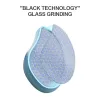Nano Crystal Glass Foot Fichier Calle Retourneur rasoir mort Durée de la peau sèche épaisse épais