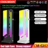 Cooling CoolMoon CMGH2 Grafische kaartbeugel Verticale GPU Ondersteuning 5V 3Pin Argb Bracket Computer Graphics Videokaart Stand GPU Holder