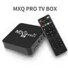 Box Android 11.0 TV Boîte 1 Go RAM 8 Go ROM Prise en charge de la voix 4K WiFi 2.4G Media Player Set Top Box avec télécommande infrarouge