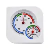 Mechanisch 2 in 1 thermo-hygrometer Hoge nauwkeurigheid Hygrometerthermometer voor raam Indoor Buiten Wall Greenhouse Garden Home