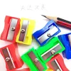 1/5/12 PCS/Lot Mini Plastic Potlood Slijper Candy Kleur Standaard Potlood Cutting Machine School Office Supplies briefpapier