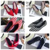 2024 New Luxury Flat bottomed pointed ballet lack soft soled knitted maternity womens boat shoe casual and comfortable