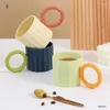 Cups Saucers Persoonlijkheid Koffie beker Drinkgerei Keramische mok Creativiteit Mokken Keukenbenodigdheden Coffe schattig drinkware dineren