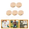 5 PCs Yoyo Ball Spielzeug Kinder Jo-Yo-Bälle Playthings DIY Graffiti Geschenk Holzkind