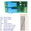 30A 12V 24V DC Motor Controller Relay Board Forward Reverse Control Limit Start Stop Switch for Garage Door Crane Elevator