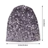 Berets Sparkling Lavender Lady Glitter Caps Fashion Goth Ski Skullies Bons de bonnet Unisexe hommes Femmes Homme Hiver Bonnet chaud Bonnet