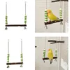 Inne zaopatrzenie ptaków huśtawka zabawkowe krawędy hangable okonie w klatce wspinaczkowe Budgies Ćwiczenie rozrywka dziobek stojący