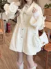 Kimokokm Japanischer Winter süßer girly elegantes Mant