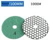 1pc 4inch Diamond Dry Polissing Pad for Granite Marble Griding Panding Dism Abrasif Tools Dremel Tool Arestary