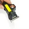 Sterke lichte koplamp Cob lichtbron met magneetgereedschap licht USB oplaadbare koplamp buiten zaklamp