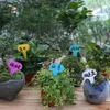 100st plast T-T-typ Garden Tags Ornament Plant Flower Label Nursery Thick Tag Markers For Plants Garden Decoration