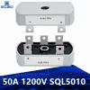 50A 1200V SQL5010 알루미늄 금속 케이스 3 상 다이오드 브리지 정류기 50AMM SQL50A 모듈