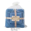 Handduk 1 Set Coral Fleece Kit Ultra Soft Water Absorbent Fast Torking Solid Color Rectangle Face Dusch Bath Washcloth