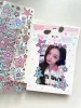 1 PC niedliche farbenfrohe Sternmuster Aufkleber koreanischer Stil Toploader Deco DIY Scrapbooking Kpop Idol Photo Card Stickers Lieferungen