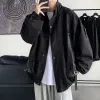 Men's Clothing Spring Autumn New Oversize Jacket Design Sense Streamers Loose Casual Male Coat All-match Long-sleeved Top Jacket