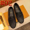 62Model luxurious Men Dress Shoes Casual Genuine Leather Mens Loafers Moccasins Designer Slip on Boat Shoes High Quality Chaussure Homme Plus Size 38-46