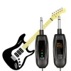 Microfones Gawa8 Professional Guitar Pickup Wireless Sändare Microphone Instrument Bassystem Använd avstånd 50 meter