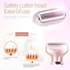 2 In 1 draagbare elektrische kapsel Trimmer Epilator Woman Face Intimate Area for Body Hair Removal Sex Shaver Bikini schaamte Rosor