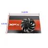 Pads XFX Radeon RX 460 550 560 Core Edition OC GPU Lüftermontage -Lochabstand 43 mm xfx Radeon RX 460 Core Edition OC Graphics Kühler