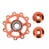 Aluminium legering MTB Bicycle Achter Derailleur Pulley Jockey Wheel Road Bike Guide Roller Idler Part Cycling Accessoire