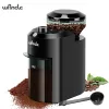 Wancle Electric Burr Cafeter Grinder Ajuste Burr Mill Coffee Fean Reting com 28 configuração precisa de moagem 220V/120V