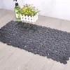 Bath Mats Mat Bathtub PVC Large Safety Shower Non-slip Bathroom With Suction Cups Pebbles Floor 70 36cm