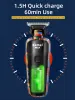 Clippers Kemei Digital Display Trimmer Professional Barber Pusher для мужчин волос Clipper Graffiti Pattern Electric Barber