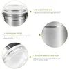 Storage Bottles Tea Canister Exhaust Stainless Steel Sealed Tank Food Containers Coffee Bean Jar Sugar