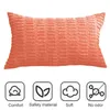 Pillow Home Decor Case Cozy Corchuroy Sleeves Nordic Nordic Cold Color Counder pour l'ensemble de 2 durables