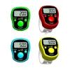 Contatore di dito a colori casuali Digital Electronic Handloted Tally Conuntes Readible Clicker Digit Stitch Marker Salva Potenza