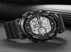 Fashion Waterproof Men039s Boy LCD Digital Stopwatch Date Rubber Sport Wrist Watch mens watches top relojes4521856