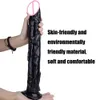 34 * 5cm Super long Dildos réaliste Soft Large bite sexy jouets pour femmes Produits de masturbation