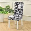 Couvre-chaise Couvre en spandex High Elasticity Restaurant El Dining Party Party Mariage Elastique Silaire