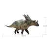 Haolonggood 1:35 Chasmosaurus Dinosaur Toy Ancient Prehistroy Animal Model