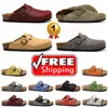 birkin designer sandaler män skor sommarskor spänne tofflor Arizonas Bostons glider Sandale Birkin Stocks Burkin Clogs Sandal Flip Flops Gratis frakt Dhgate