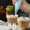 Outils de cuisson 5pcs décoration de gâteau bricolage étoile tuyaune fondant cupcake glaçage buse de beurre de beurre